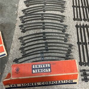 Vintage Lionel Electric Train Track and Parts